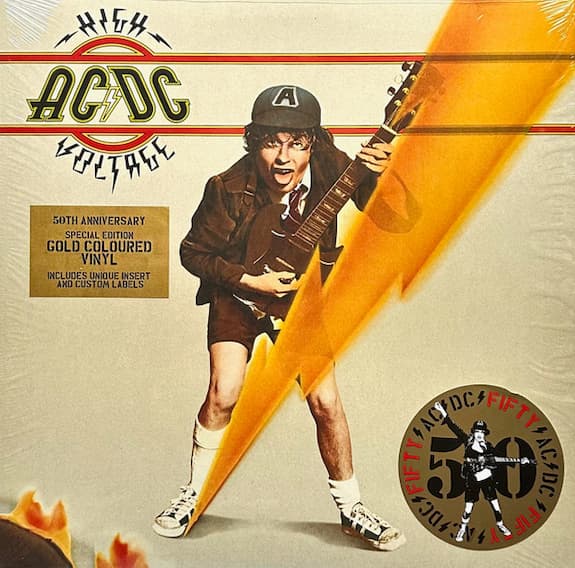 AC/DC High Voltage 50th Anniversary Edition Limited Edition Remastered ...